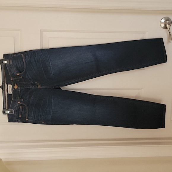 Madewell Size 29 Dark Wash Skinny Skinny Crop Jean, Excellent Used Condition - Picture 9 of 12